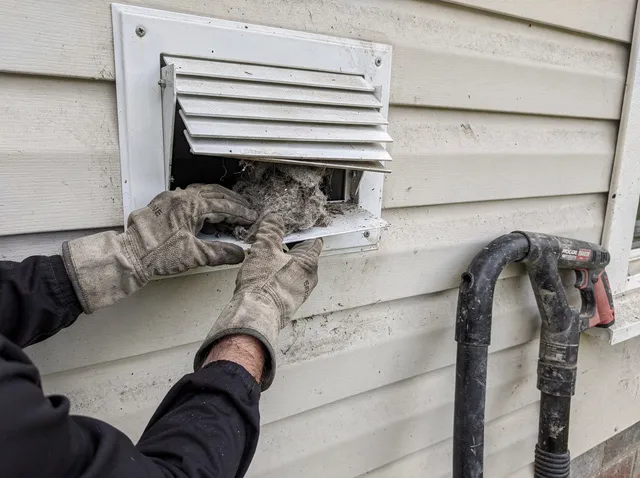 Dryer Exhaust Vent Cleaning in Kingston