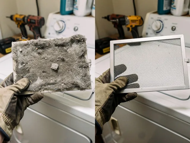 Professional lint trap cleaning by Kingston Dryer Vent Cleaning in Kingston
