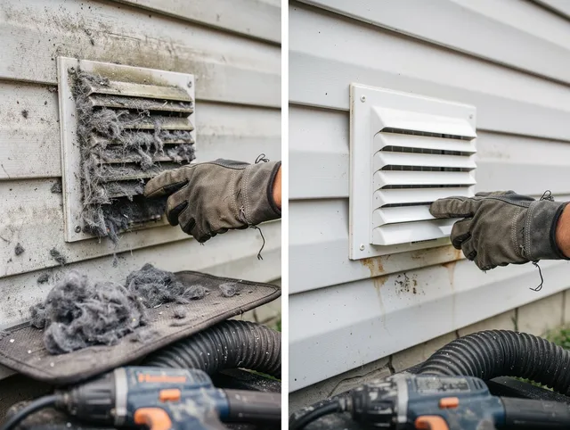 Residential dryer vent cleaning by Kingston Dryer Vent Cleaning in Kingston